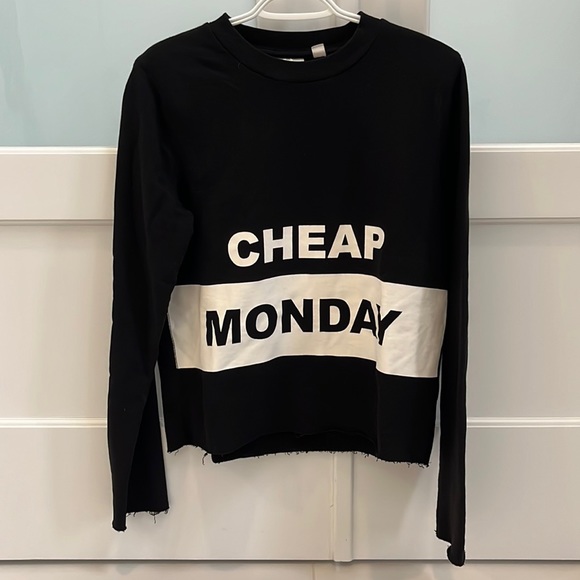 Cheap Monday Logo Block Sweater Small - Picture 3 of 5